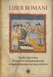 Liber Romani. Studies presented to Roman Michałowski on his seventieth birthday Cover Image