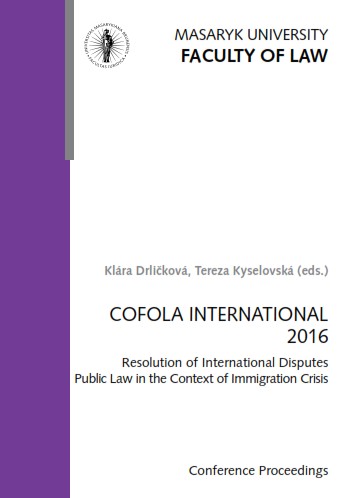 Questions about the Differences between Protection of Consumer and Worker from the Perspective of International and Czech Arbitration Cover Image