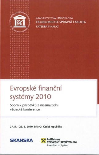 FINANCIAL CRISIS AND ITS IMPACT ON REGULATION Cover Image