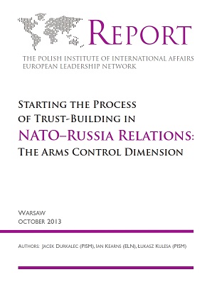 Starting the Process of Trust-Building in NATO–Russia Relations: The Arms Control Dimension