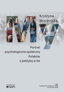 WE. Psychological and social portrait of Poles with background politics Cover Image
