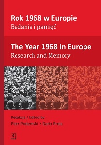THE YEAR 1968 IN EUROPE. Research and Memory Cover Image