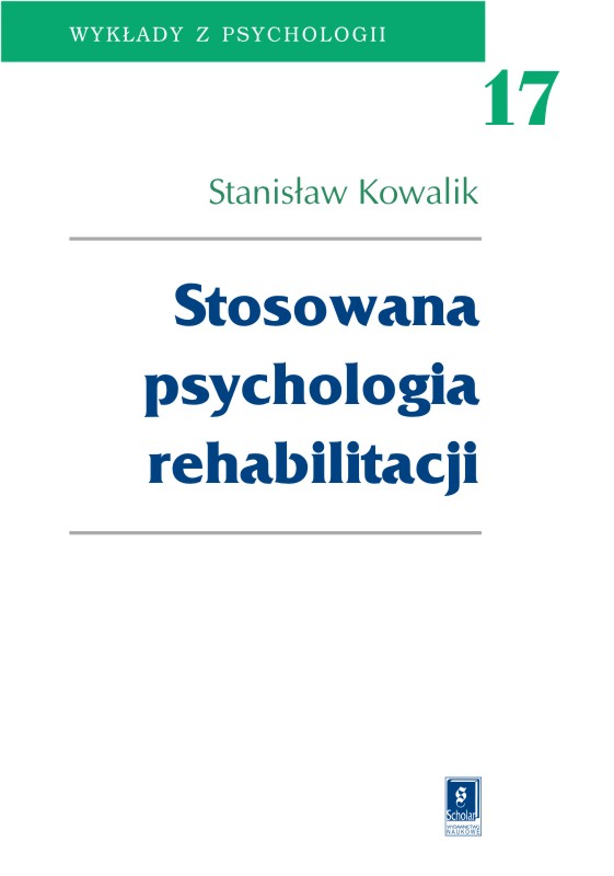 Applied psychology of rehabilitation Cover Image