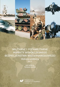 Military and non-military aspects of contemporary international security. Selected problems. T. 2 Cover Image