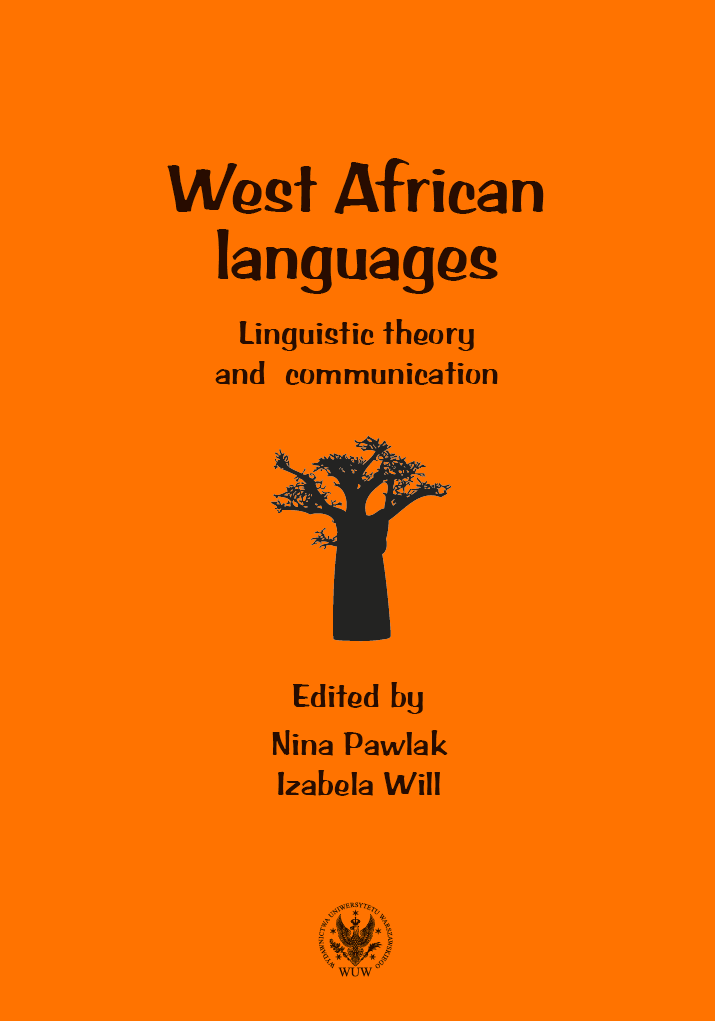 West African languages. Linguistic theory and communication