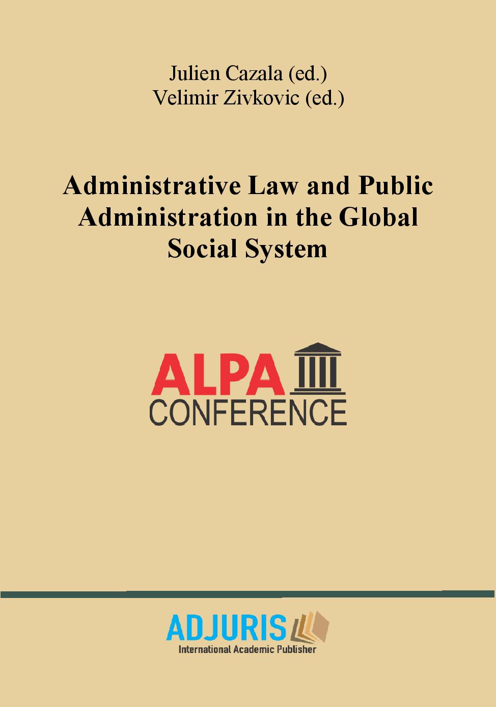 Administrative Law and Public Administration in the Global Social System