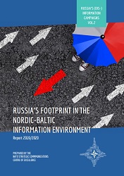 Russia’s Footprint in the Nordic-Baltic Information Environment. Report 2019/2020 Cover Image
