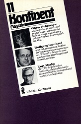 KONTINENT / КОНТИНЕНТ – Ost-West-Forum – Ausgabe 1979 / 11