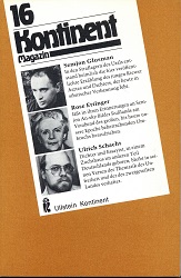KONTINENT / КОНТИНЕНТ – Ost-West-Forum – Ausgabe 1981 / 16