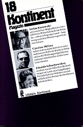KONTINENT / КОНТИНЕНТ – Ost-West-Forum – Ausgabe 1981 / 18
