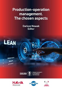 Production–operation management: The chosen aspects Cover Image