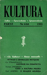 PARIS KULTURA – 1953 / 068