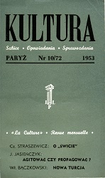 PARIS KULTURA – 1953 / 072