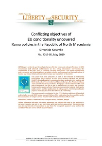 CONFLICTING OBJECTIVES OF EU CONDITIONALITY UNCOVERED. Roma Policies in the Republic of North Macedonia