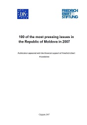 100 of the most pressing Issues in the Republic of Moldova in 2007 Cover Image
