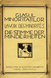 Glasul Minorităţilor. La Voix des Minorités. Die Stimme der Minderheiten. 1938-03+04