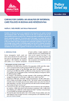 Caring for Carers: an Analysis of Informal Care Policies in Bosnia and Herzegovina