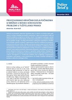 Prosecuting Hate Crimes in Bosnia and Herzegovina: Problems in Prosecutorial Practice Cover Image