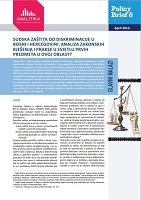 Judicial Protection from Discrimination in Bosnia and Herzegovina: Analysis of Laws and Practice Based on Initial Cases in This Field Cover Image