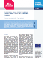 Monitoring of Public Procurement in Bosnia and Herzegovina: Main Actors, Opportunities and Obstacles Cover Image