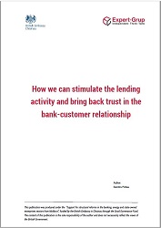 How we can stimulate the lending activity and bring back trust in the bank-customer relationship ? Cover Image