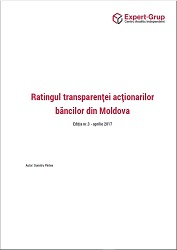 Ratingul transparenței acționarilor băncilor din Moldova Cover Image