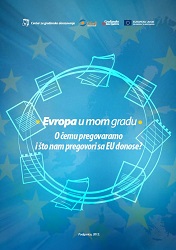 Europe in my city - What are we negotiating about and what are the negotiations with the EU bringing to us? Cover Image