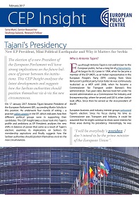 Tajani's Presidency. New EP President, Mini Political Earthquake and Why it Matters for Serbia Cover Image