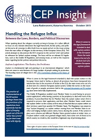 Handling the Refugee Influx. Between the Lwas, Borders and Political Discourses Cover Image