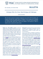Schengen After the Crises: New Strategy and Challenges