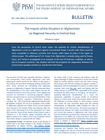 The Impact of the Situation in Afghanistan on Regional Security in Central Asia