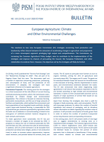 European Agriculture: Climate and Other Environmental Challenges