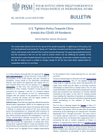 U.S. Tightens Policy Towards China Amidst the COVID-19 Pandemic Cover Image