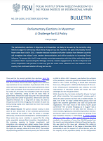 Parliamentary Elections in Myanmar: A Challenge for EU Policy Cover Image