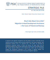 №94: Much Ado About Very Little? Migration-Linked Development Assistance - the Cases of Poland and Norway Cover Image