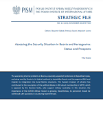 №119: Assessing the Security Situation in Bosnia and Herzegovina: Status and Prospects Cover Image