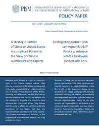 №187: A Strategic Partner of China or United States Accomplice? Poland in the View of Chinese Authorities and Experts Cover Image