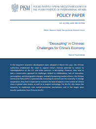 №196: “Decoupling” in Chinese: Challenges for China’s Economy Cover Image