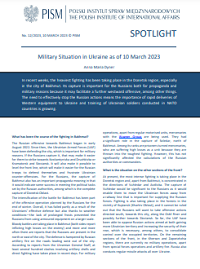 Military Situation in Ukraine as of 10 March 2023 Cover Image