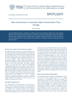 New Government in Australia: More Continuation Than Change Cover Image