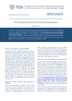 EU Financial Sanctions on Russia’s Banking Sector Cover Image