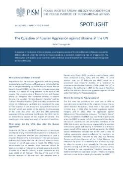 The Question of Russian Aggression against Ukraine at the UN Cover Image