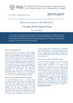 Pivot from Europe to the Indo-Pacific in the New British Global Strategy Cover Image