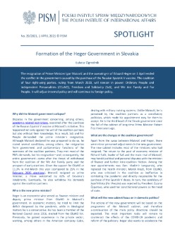 Formation of the Heger Government in Slovakia Cover Image