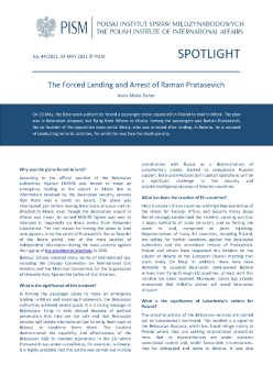 The Forced Landing and Arrest of Raman Pratasevich Cover Image