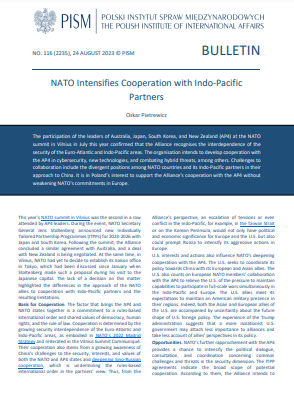 NATO Intensifies Cooperation with Indo-Pacific Partners