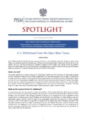 U.S. Withdrawal from the Open Skies Treaty