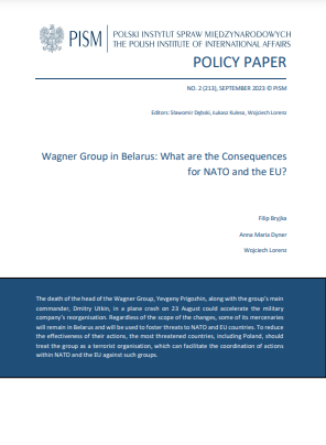 №213: Wagner Group in Belarus: What are the Consequences for NATO and the EU?