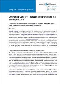 Offshoring Security: Protecting Migrants and the Schengen Zone - Externalising asylum processing accompanied by enhanced search and rescue efforts and border protection would benefit all concerned.