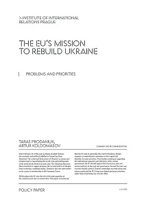 The EU’s mission to rebuild Ukraine: problems and priorities Cover Image